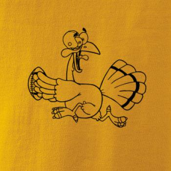 Vystrašená slepice