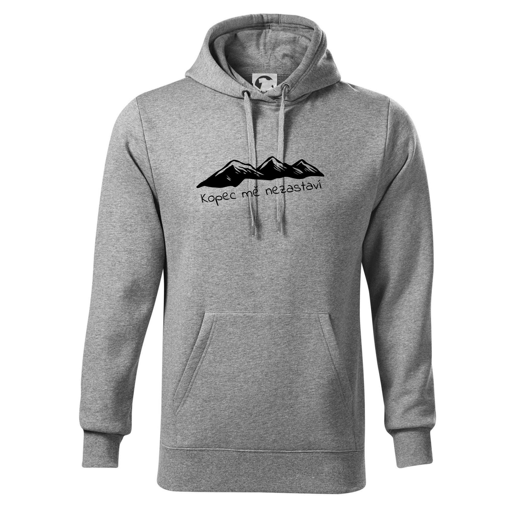 Kopec mě nezastaví - hory - Mikina s kapucí hooded sweater