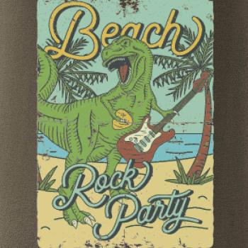 Beach rock party