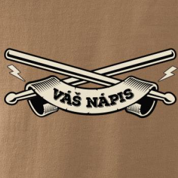 Rock paličky vlastní nápis