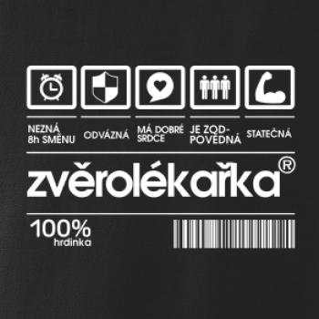 Čárový kód zvěrolékař, zvěrolékařka Čárový kód zvěrolékař, zvěrolékařka