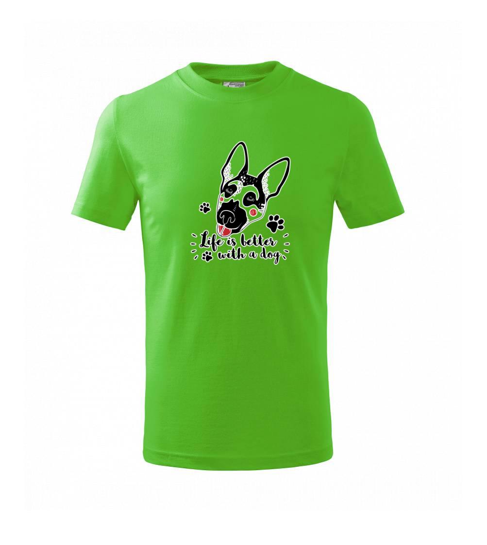 German shepherd - life is a better with dog German shepherd - life is a better with dog