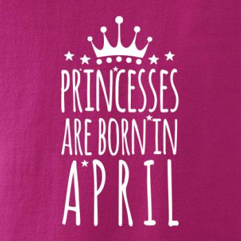 Princesses are born in April