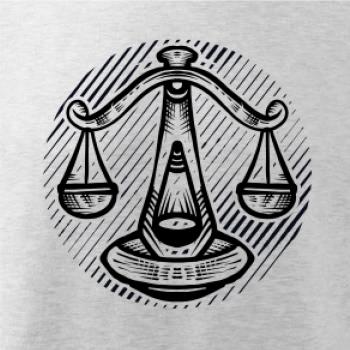 Váhy čárkovaný kruh