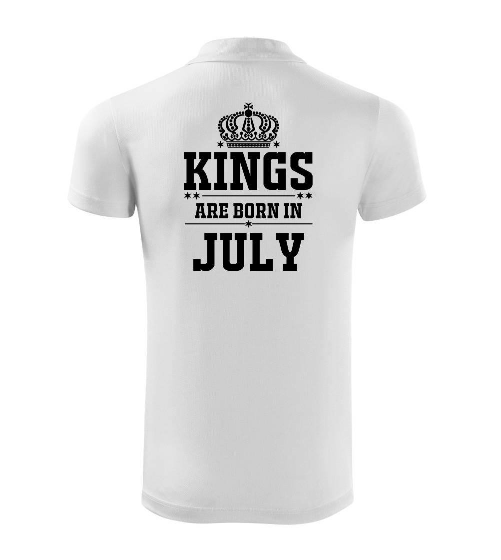 Kings are born in July - Polokošile Victory sportovní (dresovina)