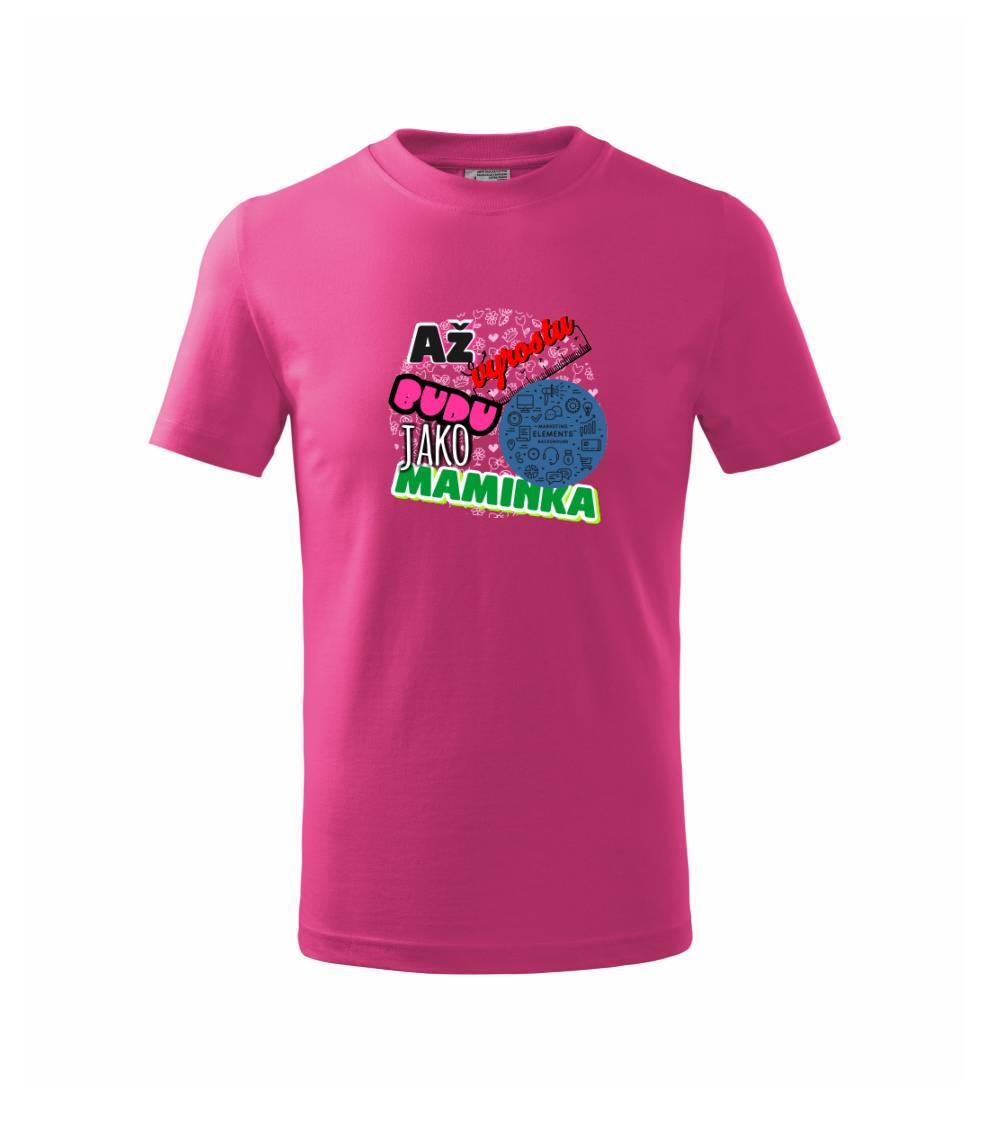Až vyrostu budu jako maminka - marketing