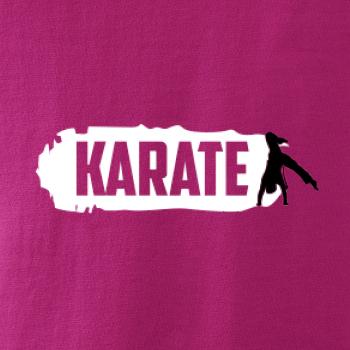 Karate nápis