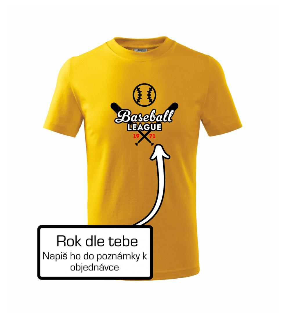 Baseball league vlastní ročník