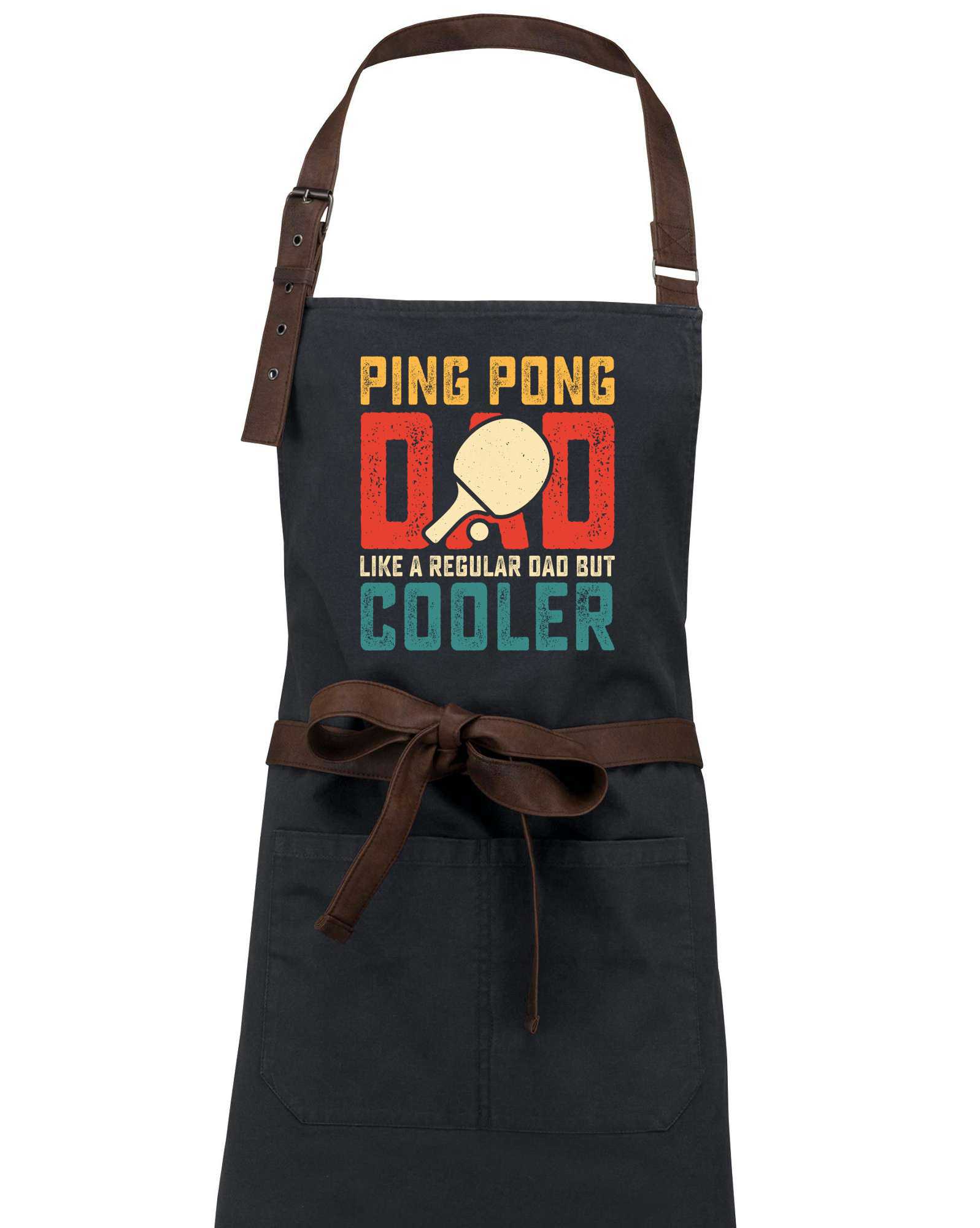 Ping pong dad like a regular dad but cooler - Zástěra Vintage