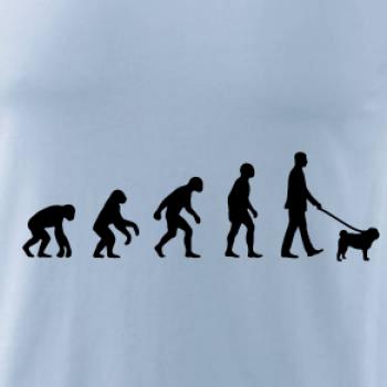 Evoluce pes Mops (muž-žena)