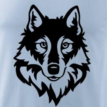 Hlava vlka černobílá (Hana-creative)