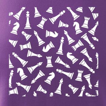 Šachové figurky ve čtverci