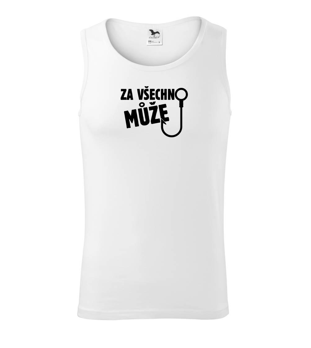 Za všechno může háček - vlastní jméno na zádech - Tílko pánské Core