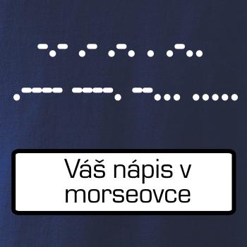 Morseovka - váš nápis