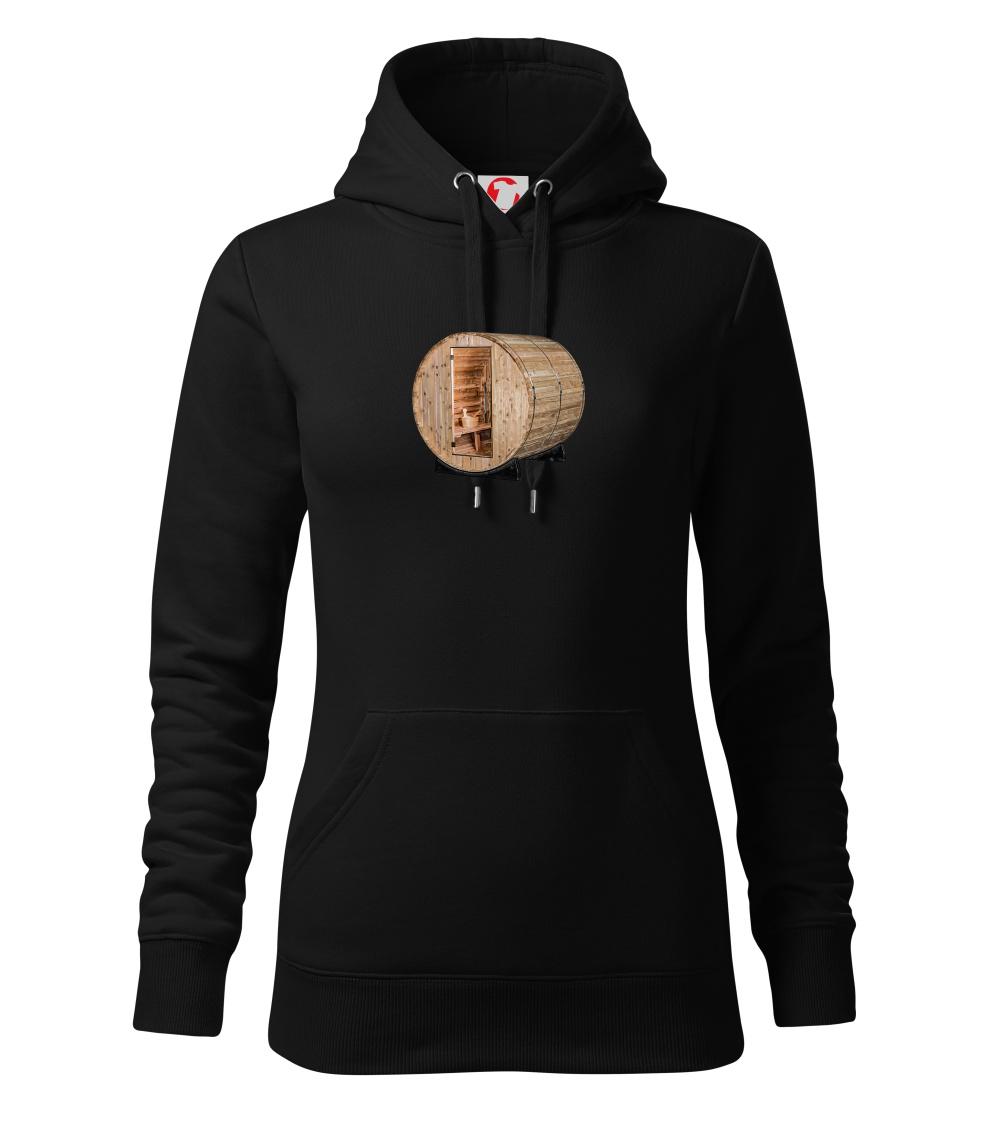 Venkovní sauna z boku