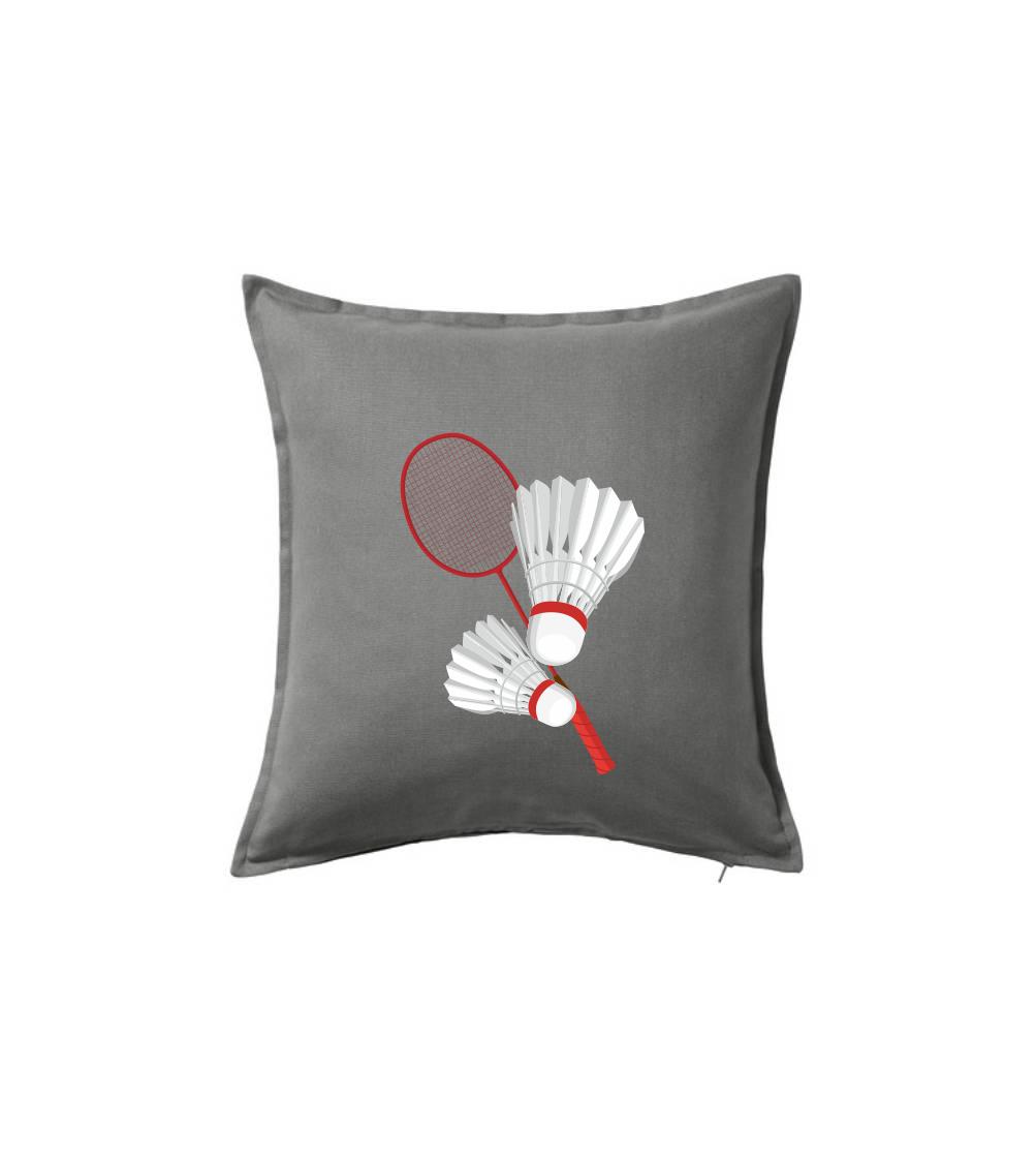 Badminton - pálka a košík - Polštář 50x50