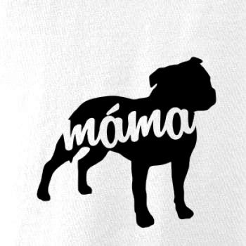 Stafordširský bullteriér máma obrys