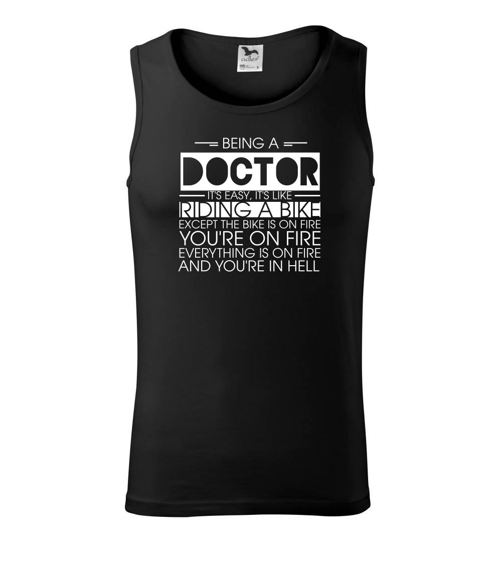 Being a doctor - bike - Tílko pánské Core