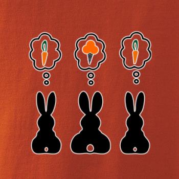 Králici přemýšlí, co by sežrali