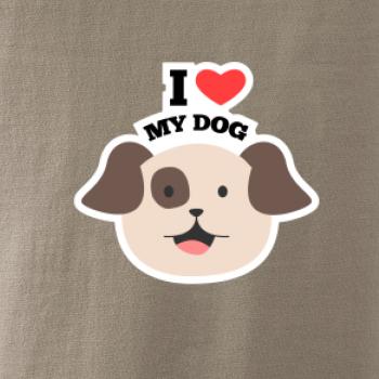 I love my dogs - kreslený