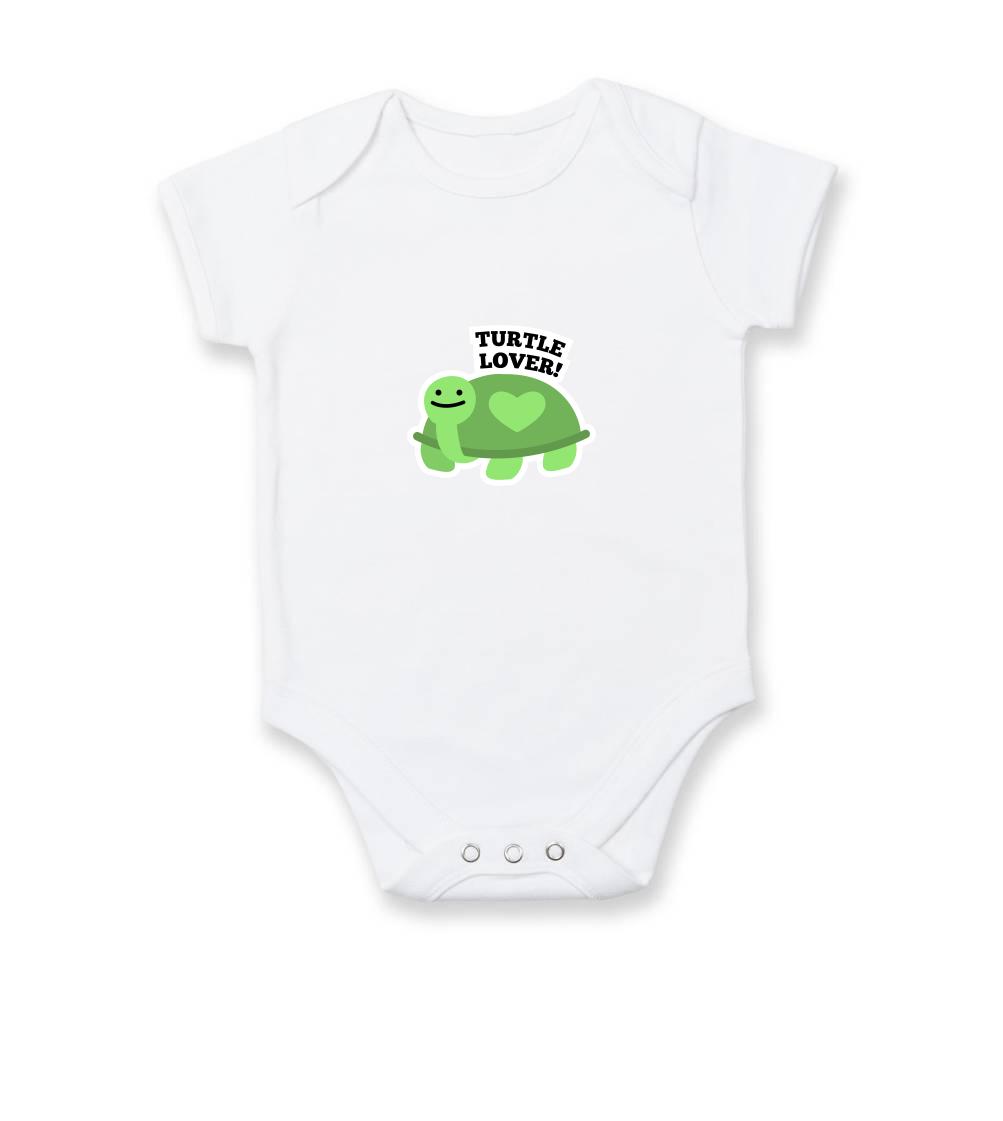 Turtle lover - kreslený - Body kojenecké