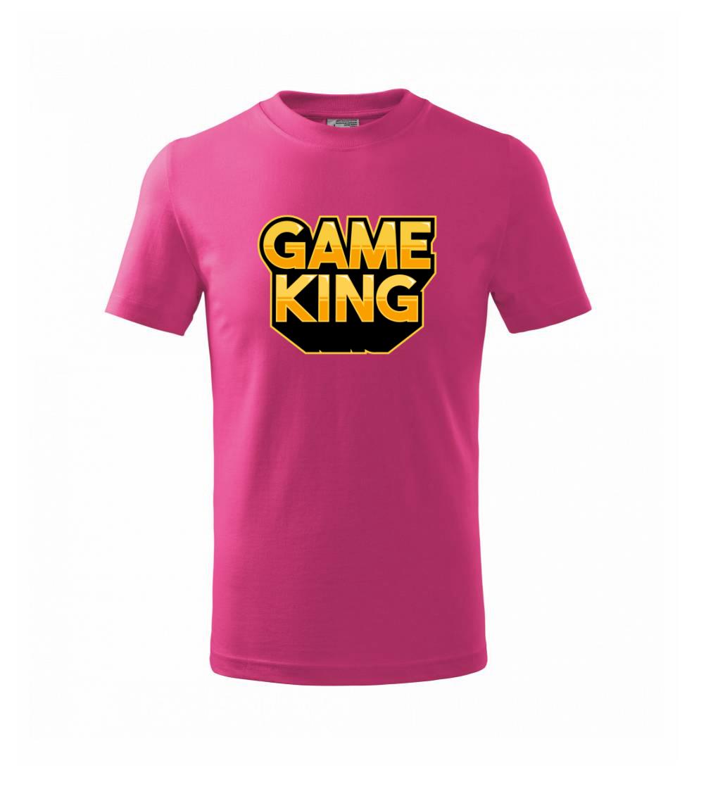 Game king - nápis velký
