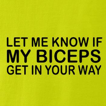 Biceps - svaly v cestě
