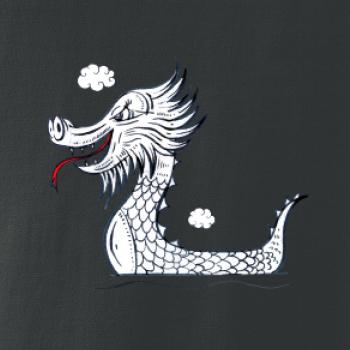 Dračí lodě olejomalba