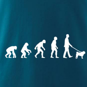 Evoluce pes Mops (muž-žena)