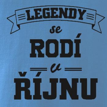 Legendy se rodí v říjnu
