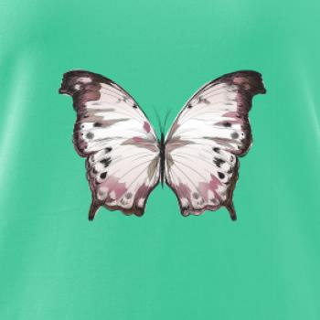 Motýl růžovobílý