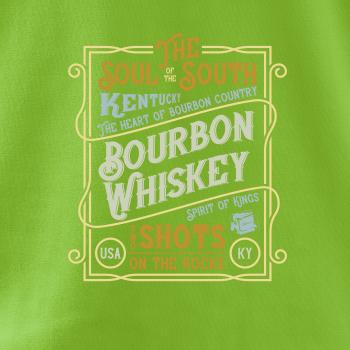 Bourbon whiskey etiket