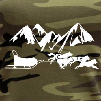 Psí spřežení hory