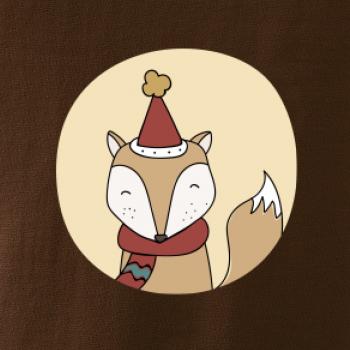 Vánoční liška v kolečku