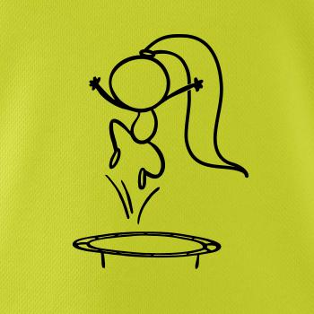 Skákající holčička