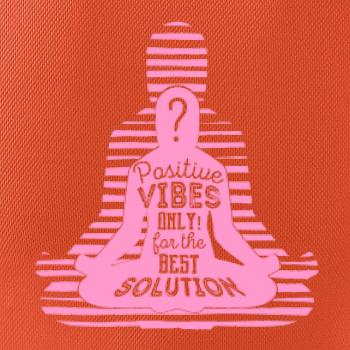 Joga - positive vibes only růžová