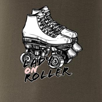 Lady on roller