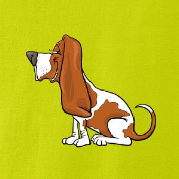 Baset s kulišáckým pohledem