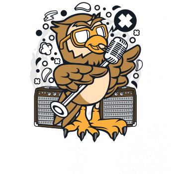 Sova zpěvačka komiks