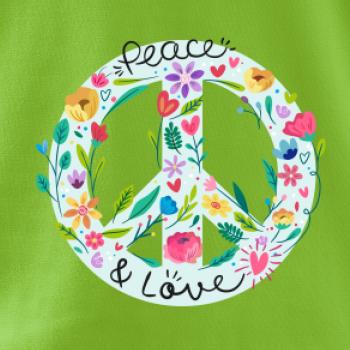 Peace and love symbol Peace and love symbol