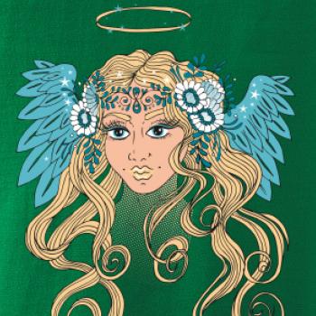 Anděl malovaný - žena (Pecka design)