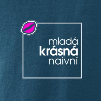 Mladá, krásná, naivní ve čtverci