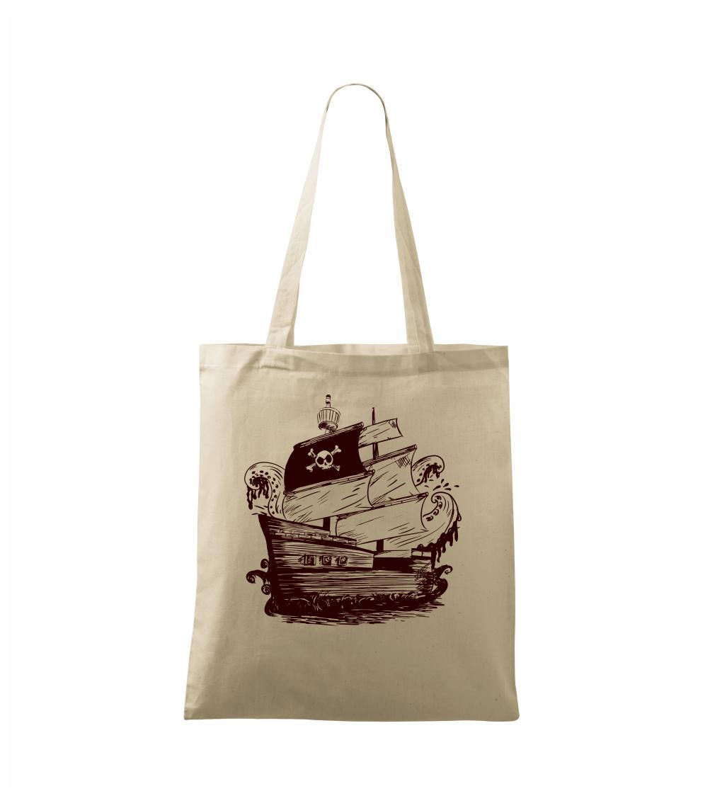 Pirátská loď malovaná