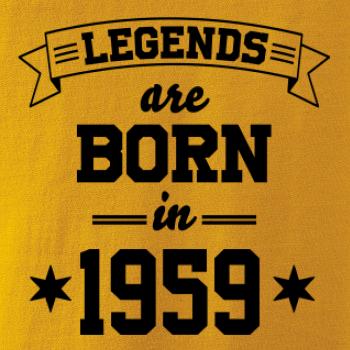 Legends are born in 1959