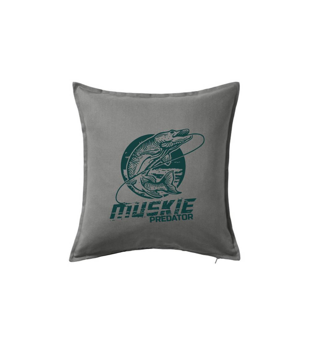 Muškaření jedna ryba - Polštář 50x50