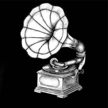 Gramofon kresba