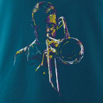 Jazz trombon splash
