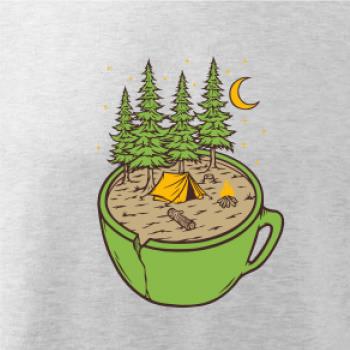 Hrnek plný stanování