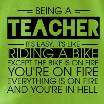 Being a teacher - bike