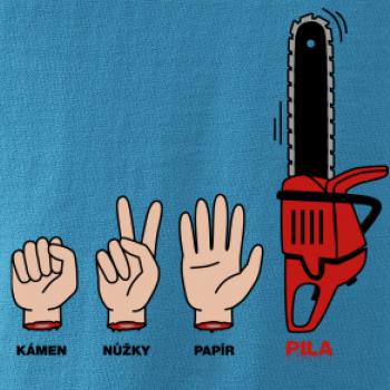 kámen, nůžky, papír, pila (Hana-creative)